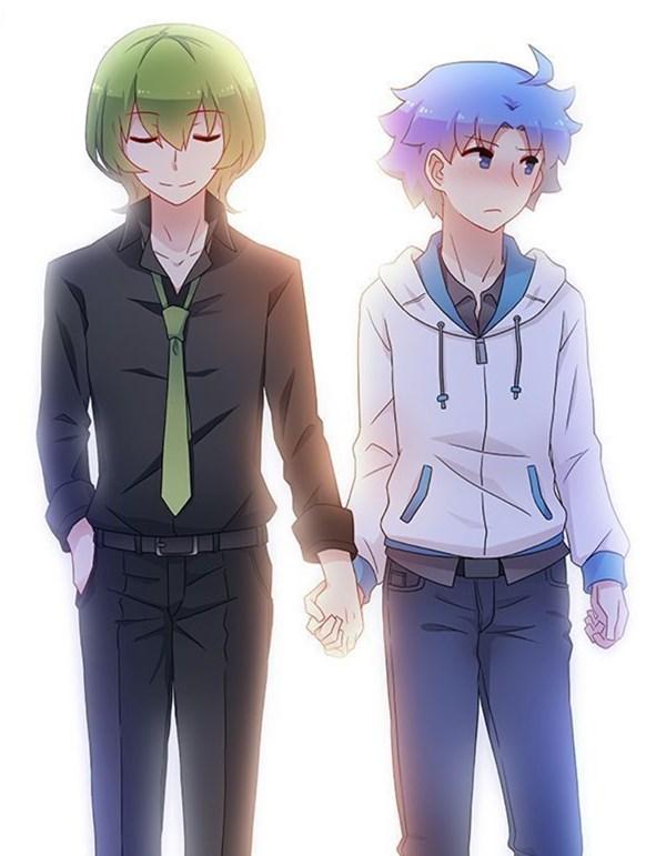 小绿锁小蓝